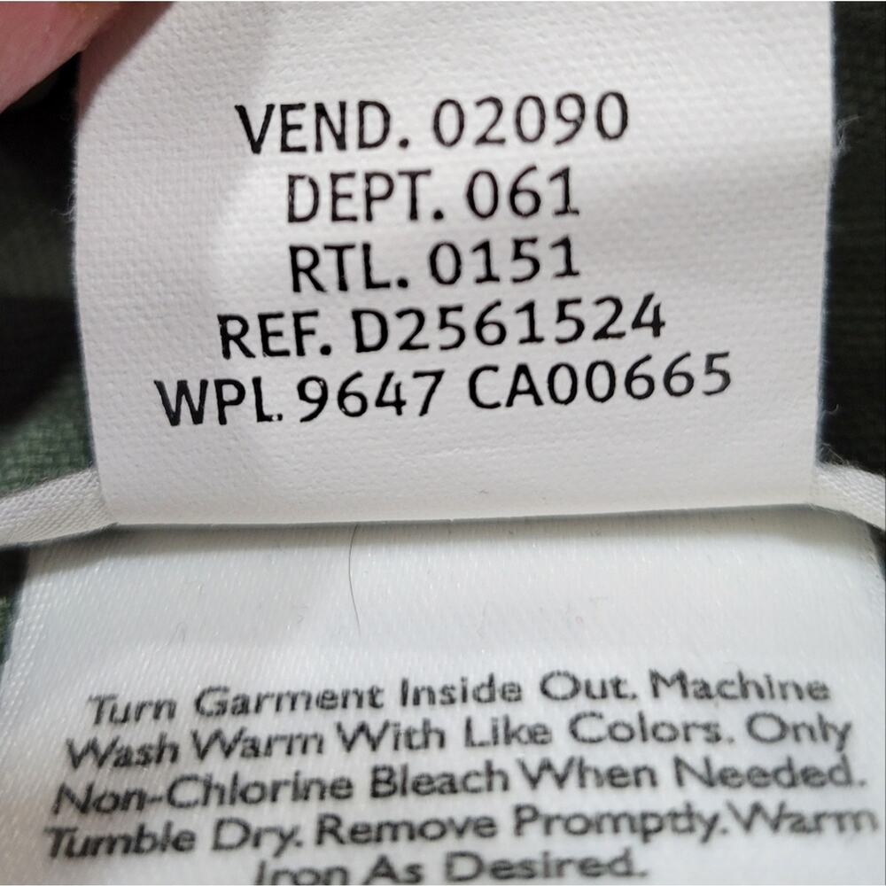 Eddie Bauer Cargo Skirt Olive Green Size 16R - Picture 9 of 10
